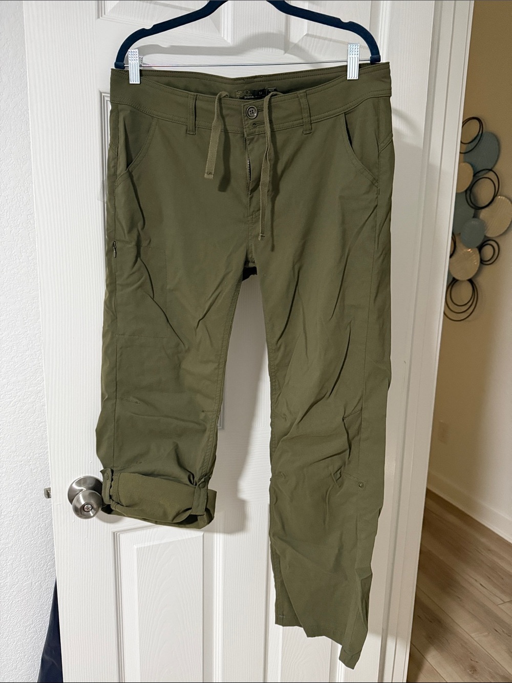 Prana Olive Utility Cargo Pants
